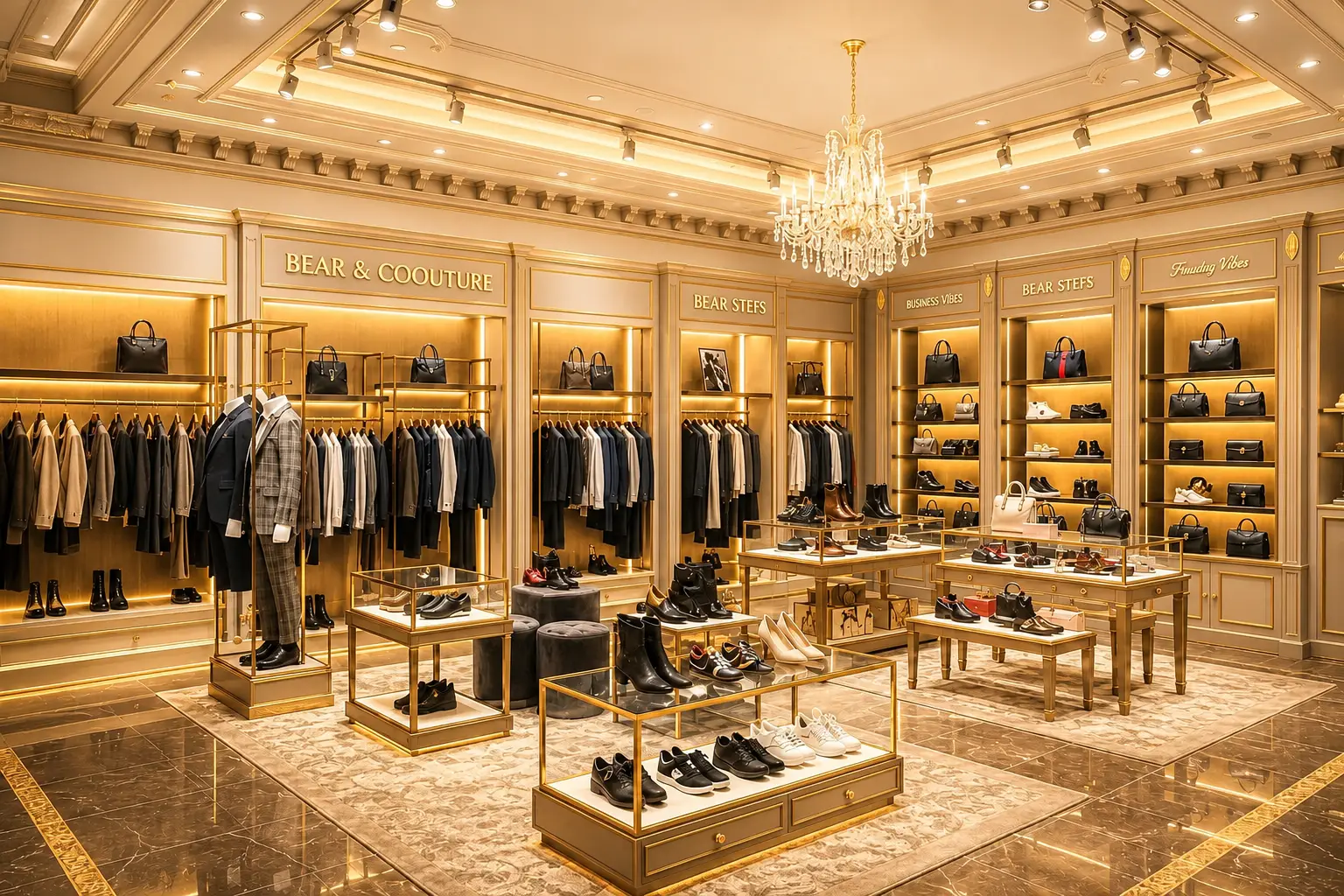 Luxury Retail Showroom Interior
