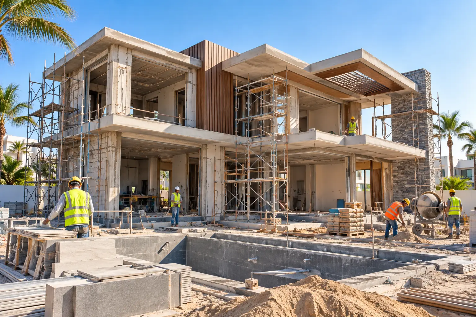 Luxury villa Construction Services